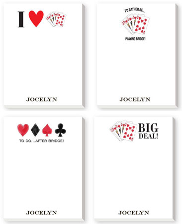 Mini Notepad Variety Sets by Donovan Designs (Bridge) Mini Notepad Variety Sets by Donovan Designs (Bridge)