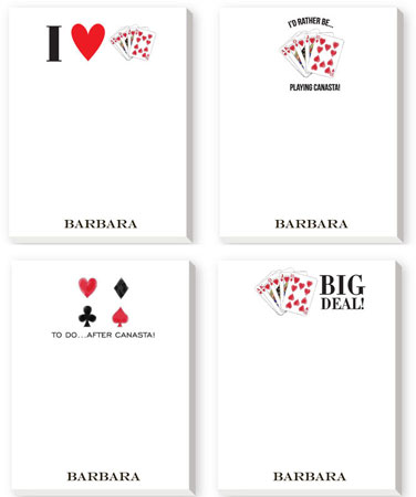 Mini Notepad Variety Sets by Donovan Designs (Canasta)