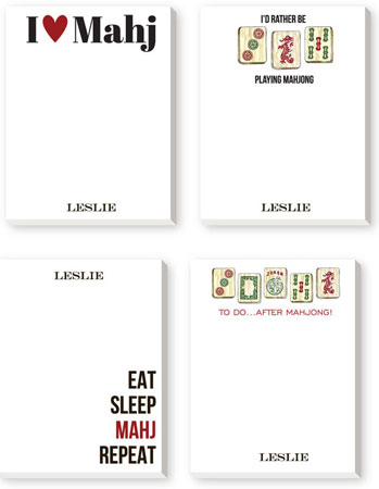 Mini Notepad Variety Sets by Donovan Designs (Mahjong)