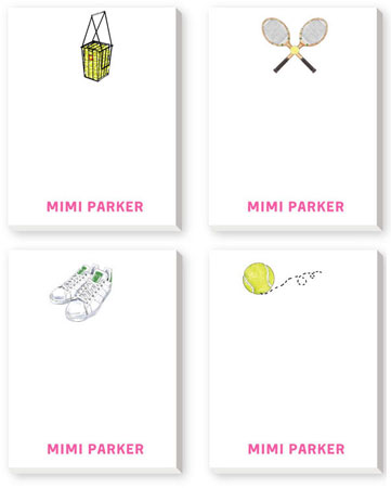 Mini Notepad Variety Sets by Donovan Designs (Tennis)