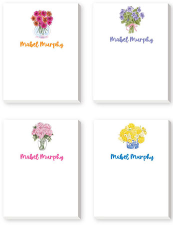 Mini Notepad Variety Sets by Donovan Designs (Floral)