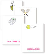 Mini Notepad Variety Sets by Donovan Designs (Tennis)