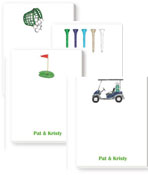 Mini Notepad Variety Sets by Donovan Designs (Golf)