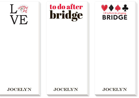 Skinnie Notepad Variety Sets by Donovan Designs (Bridge) Skinnie Notepad Variety Sets by Donovan Designs (Bridge)