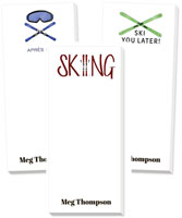 Skinnie Notepad Variety Sets by Donovan Designs (Apres Ski)