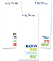 Skinnie Notepad Variety Sets by Donovan Designs (Teacher)