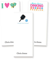 Skinnie Notepad Variety Sets by Donovan Designs (Pickleball)