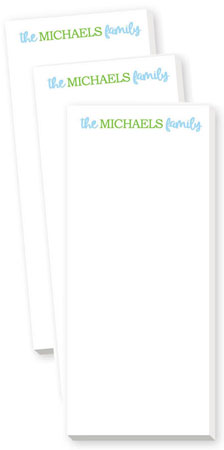 Skinnie Notepads by Donovan Designs (Two Tone Family)