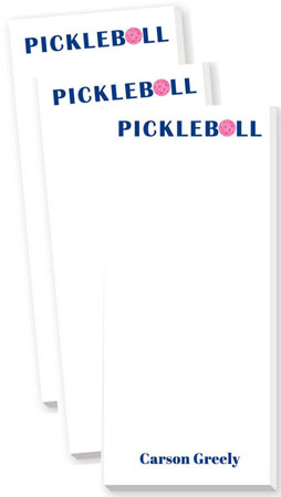 Skinnie Notepads by Donovan Designs (Pickleboll) Skinnie Notepads by Donovan Designs (Pickleboll)