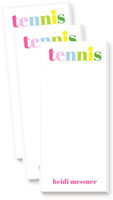 Skinnie Notepads by Donovan Designs (Tennis)