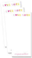 Skinnie Notepads by Donovan Designs (Love Note)