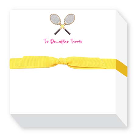 Chubbie Notepads by Donovan Designs (To Do After Tennis) Chubbie Notepads by Donovan Designs (To Do After Tennis)