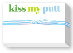 Big & Bold Notepads by Donovan Designs (Kiss My Putt)