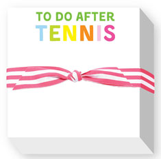 Chubbie Notepads by Donovan Designs (To Do After Tennis)