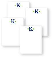 Create-Your-Own Cute Collection Notepads by Donovan Designs - Initial