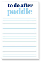 Large Notepads by Donovan Designs (To Do After Paddle)