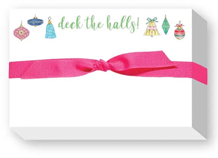 Big & Bold Notepads by Donovan Designs (Deck the Halls) Big & Bold Notepads by Donovan Designs (Deck the Halls)
