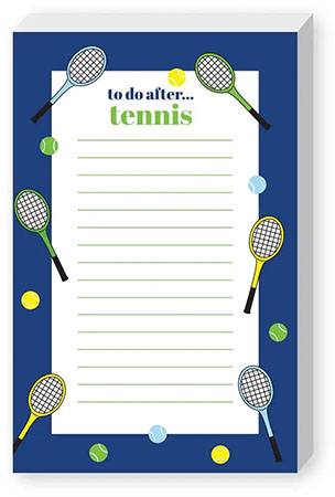 Pudgy Notepads by Donovan Designs (To Do After Tennis) Pudgy Notepads by Donovan Designs (To Do After Tennis)