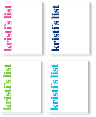 Mini Notepad Variety Sets by Donovan Designs (Groceries List) Mini Notepad Variety Sets by Donovan Designs (Groceries List)