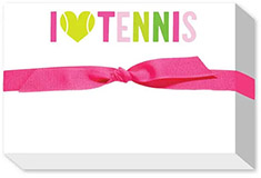 Big & Bold Notepads by Donovan Designs (I Love Tennis)