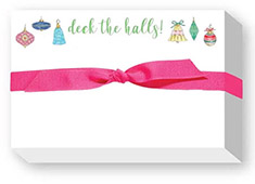 Big & Bold Notepads by Donovan Designs (Deck the Halls)