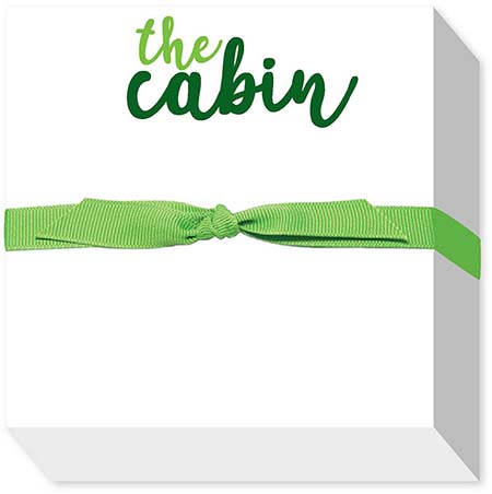 Chubbie Notepads by Donovan Designs (Vacation Home - The Cabin) Chubbie Notepads by Donovan Designs (Vacation Home - The Cabin)