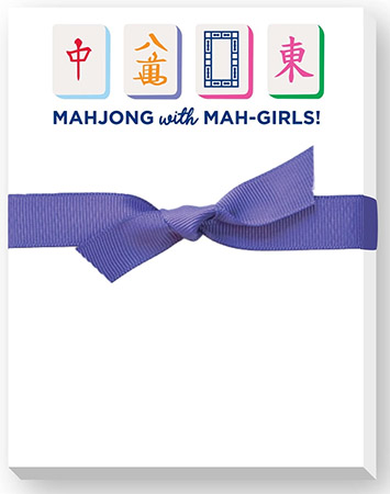 Mini Notepads by Donovan Designs (Mahjong with Mah-Girls)