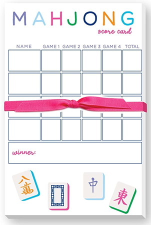 Large Notepads by Donovan Designs (Mahjong Scoring Notepad) Large Notepads by Donovan Designs (Mahjong Scoring Notepad)