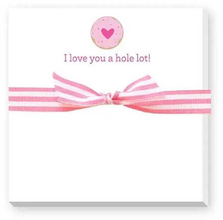 Doodle Notepads by Donovan Designs (I Love You A Hole Lot Donut) Doodle Notepads by Donovan Designs (I Love You A Hole Lot Donut)