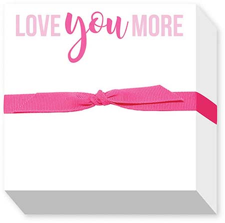 Chubbie Notepads by Donovan Designs (Love You More) Chubbie Notepads by Donovan Designs (Love You More)