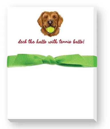 Mini Notepads by Donovan Designs (Deck The Halls Tennis)