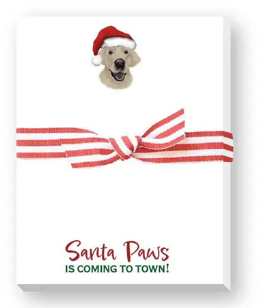 Mini Notepads by Donovan Designs (Santa Paws)