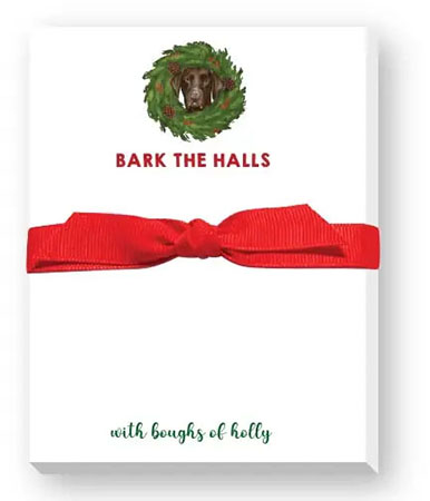Mini Notepads by Donovan Designs (Bark The Halls)