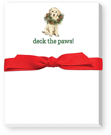 Mini Notepads by Donovan Designs (Deck The Paws)