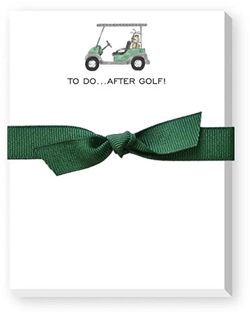 Mini Notepads by Donovan Designs (To Do After Golf - Green Cart)