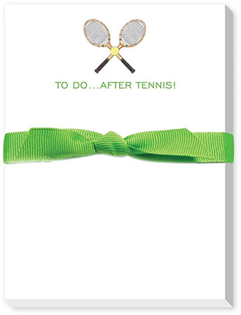 Mini Notepads by Donovan Designs (To Do After Tennis - Racquets)