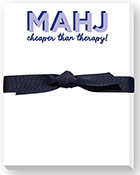 Mini Notepads by Donovan Designs (Mahj-Cheaper Than Therapy)