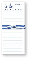 Skinnie Notepads by Donovan Designs (To Do List - Navy & Blue)