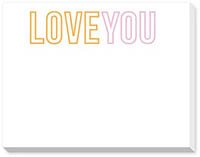 Dittie Notepads by Donovan Designs (Love You)