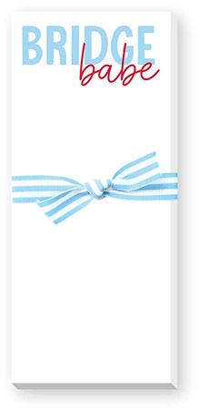 Skinnie Notepads by Donovan Designs (Bridge Babe)