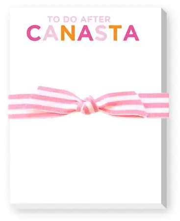 Mini Notepads by Donovan Designs (To Do After Canasta - Colorful)