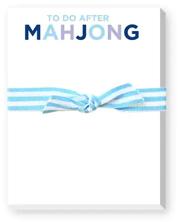 Mini Notepads by Donovan Designs (To Do After Mahjong - Colorful)