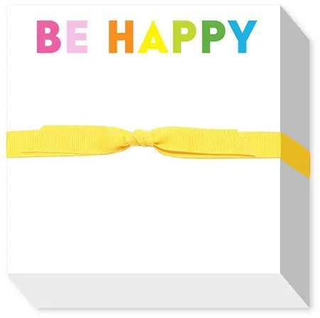 Chubbie Notepads by Donovan Designs (Be Happy)