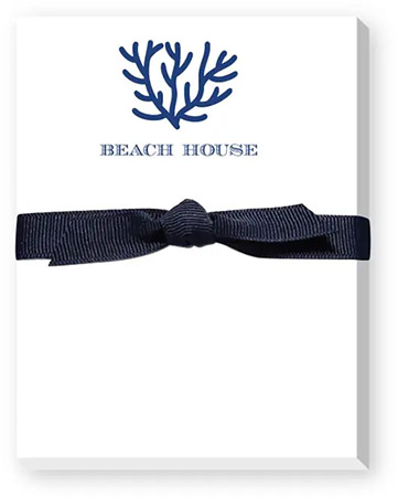 Mini Notepads by Donovan Designs (Beach House with Coral)