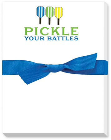 Mini Notepads by Donovan Designs (Pickle Your Battles)
