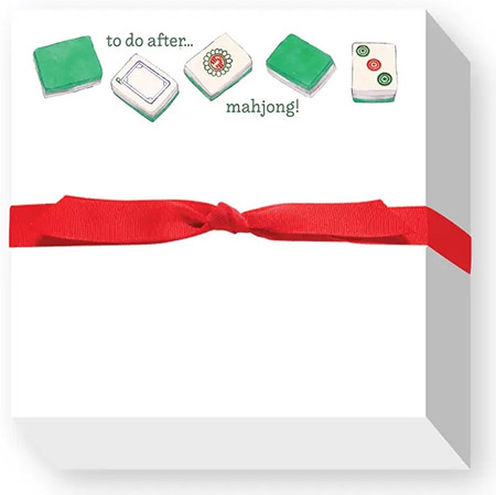 Chubbie Notepads by Donovan Designs (To Do After Mahjong)