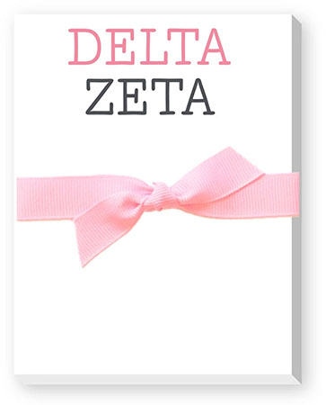 Sorority Mini Note Pads by Donovan Designs (Delta Zeta)