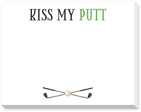 Dittie Notepads by Donovan Designs (Kiss My Putt)