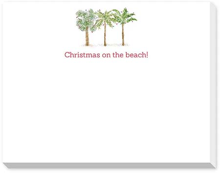 Dittie Notepads by Donovan Designs (Christmas on the Beach)