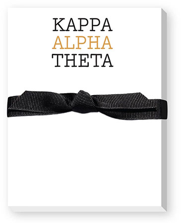 Sorority Mini Note Pads by Donovan Designs (Kappa Alpha Theta)